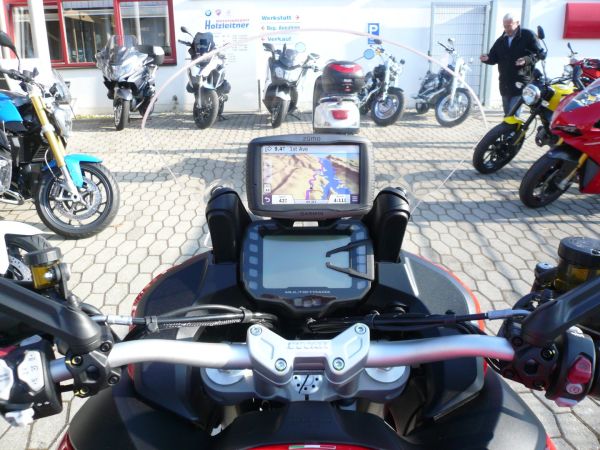 Navihalter Ducati Multistrada Mod.2015>, MS Enduro Mod.2016> MS 950 Mod.2017> MS 1260 Mod.2018>